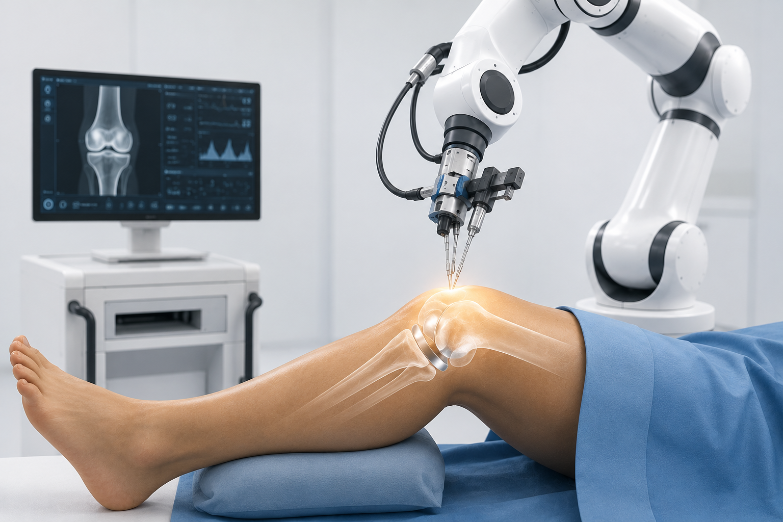 Robotic-assisted Knee Replacement
